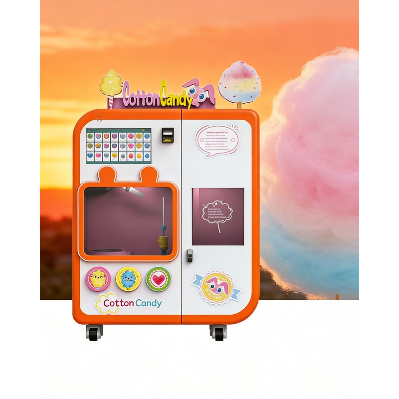 Fully Automatic Cotton Candy V - Arcade Vending Machines recension och pris