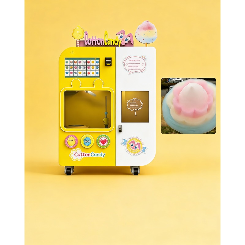 Fully Automatic Cotton Candy V - Arcade Vending Machines recension och pris